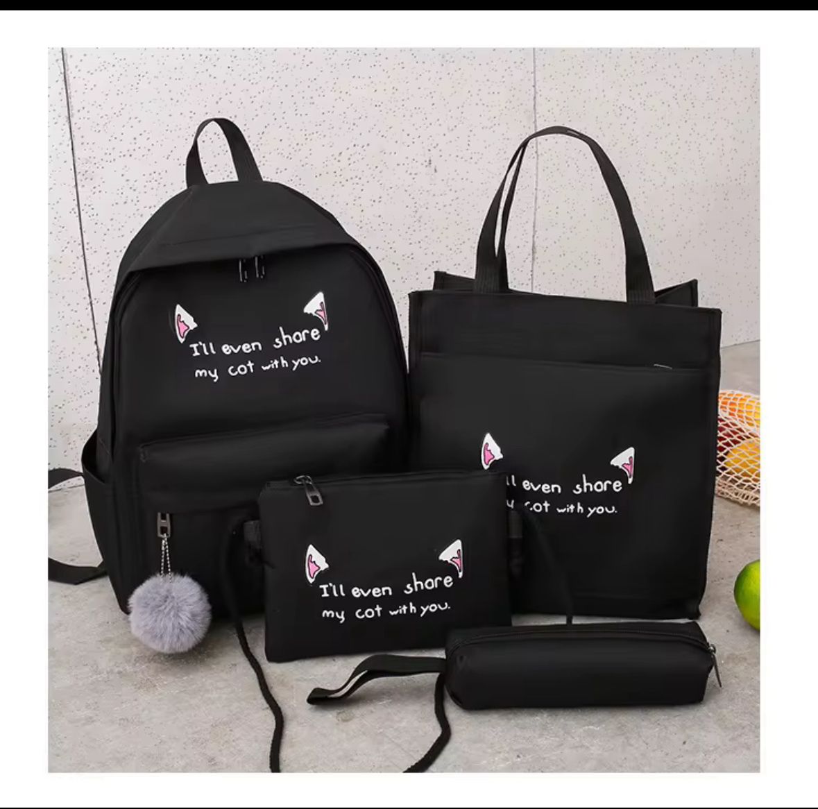 4 BAGS SET